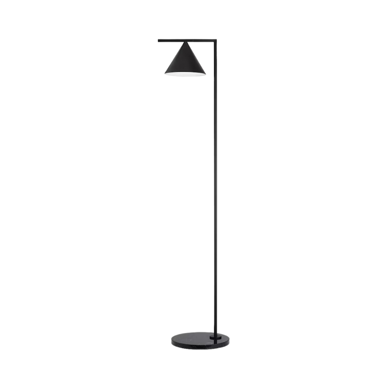 The Captain Flint Floor Lamp by Flos. Adjustable head reading lamp or ambient uplight.