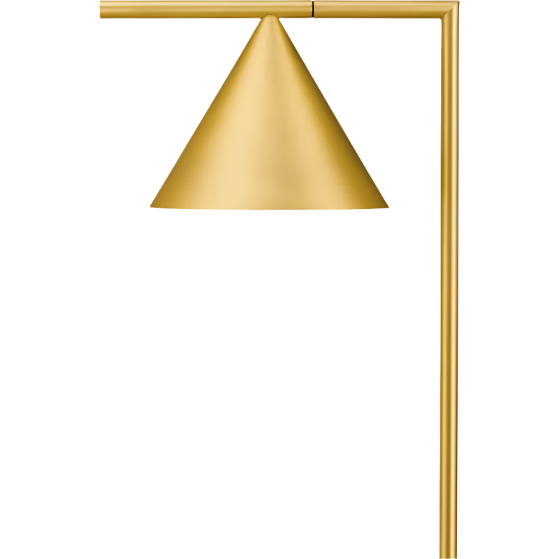 The shade of the Captain Flint Floor Lamp from Flos in a close up.