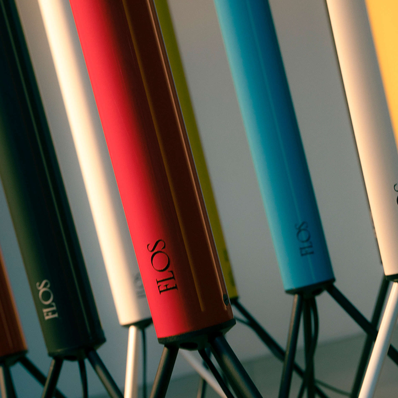 The Luminator Floor Lamp from FLOS bases. all-groups