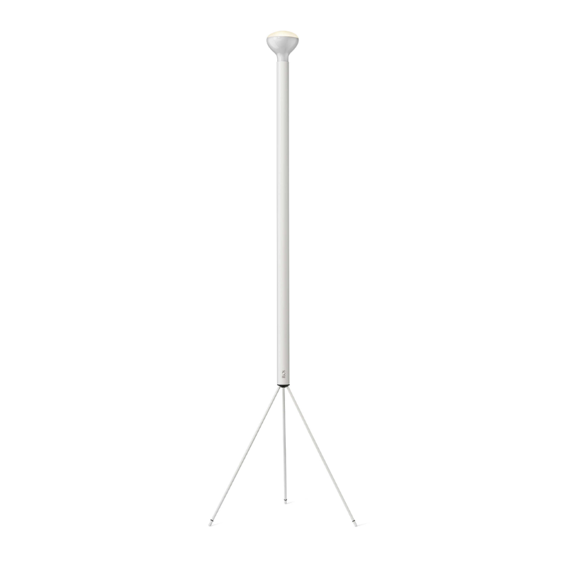 The Luminator Floor Lamp from FLOS in white.