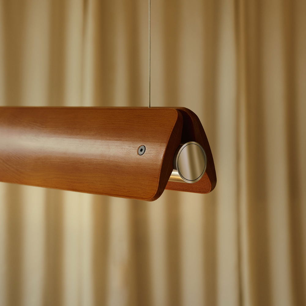 Details view of the Seki-Han Linear Pendant by FLOS.