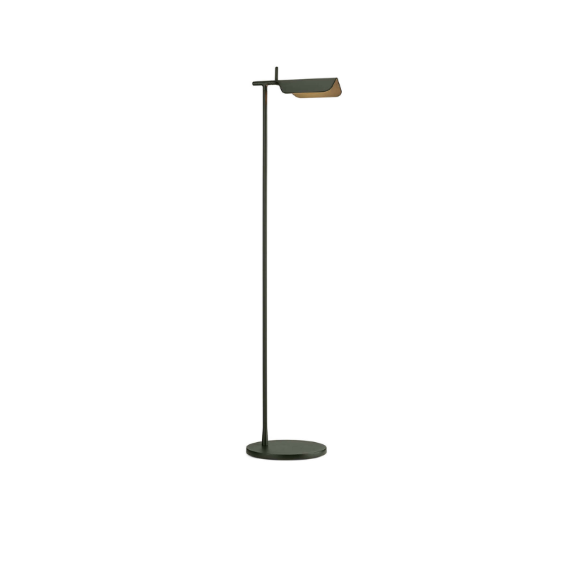 The Tab Floor Lamp from FLOS in dark green.