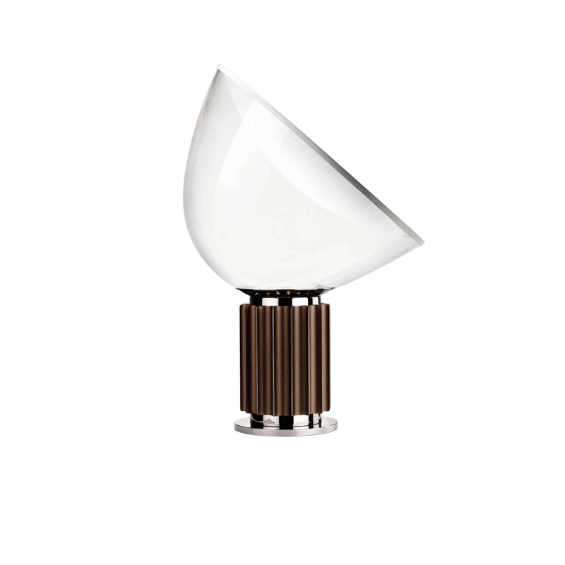 The standard Taccia Table Lamp from FLOS in bronze.