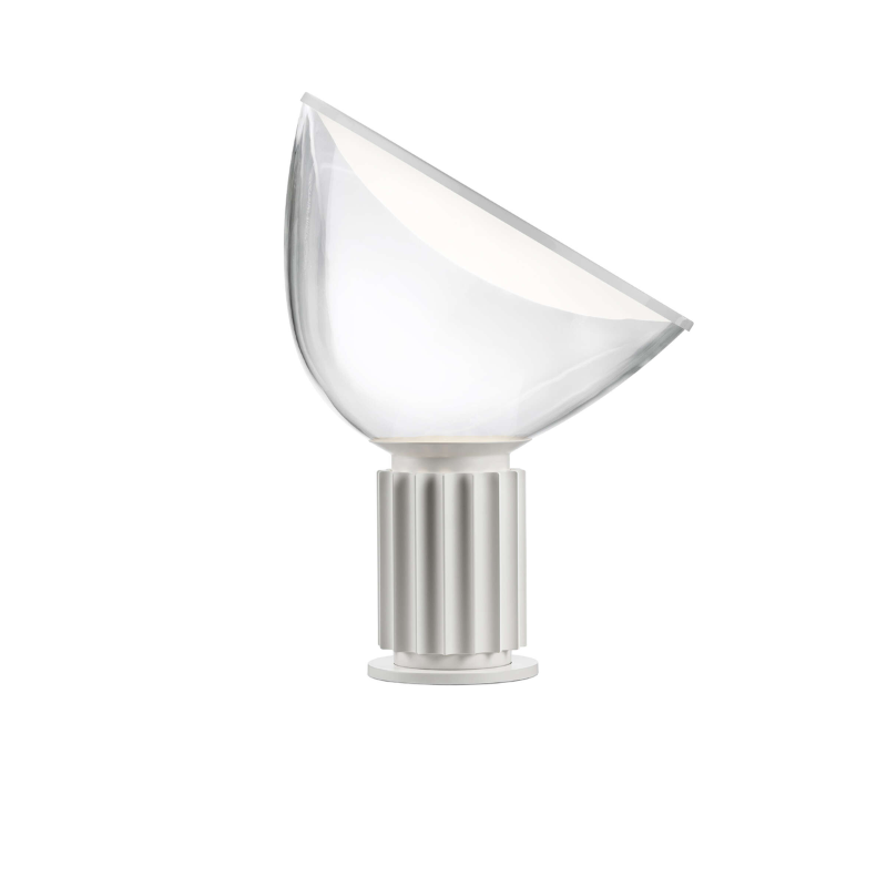 The standard Taccia Table Lamp from FLOS in matte white.