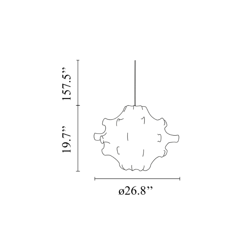 The Taraxacum 1 from FLOS dimensions.