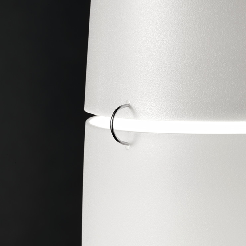 The Havana Indoor Floor Lamp from Foscarini close up.