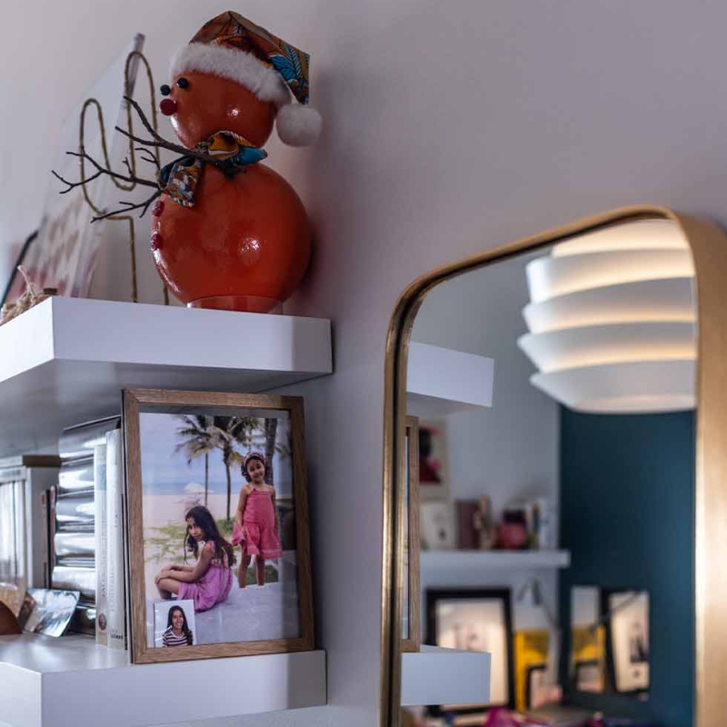 The Le Soleil Pendant from Foscarini in a living space.