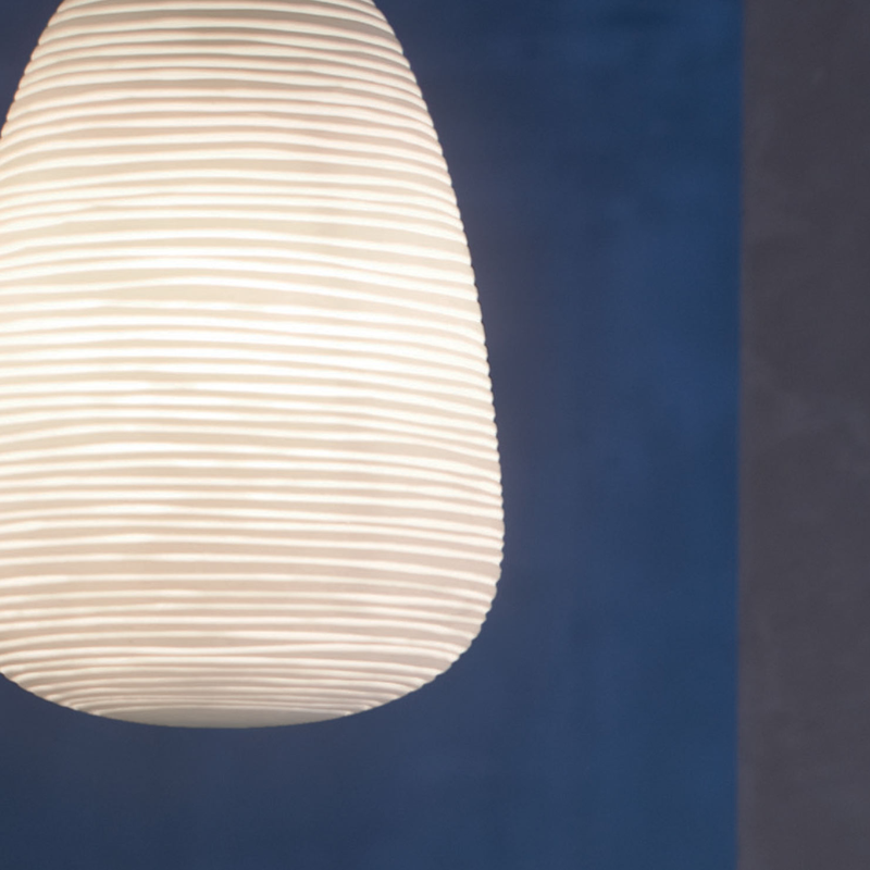 The Rituals 1 Flush Mount from Foscarini in a living room.