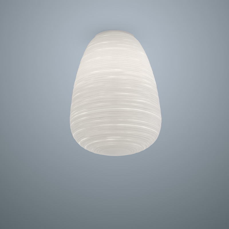 The Rituals 1 Flush Mount from Foscarini in a studio.