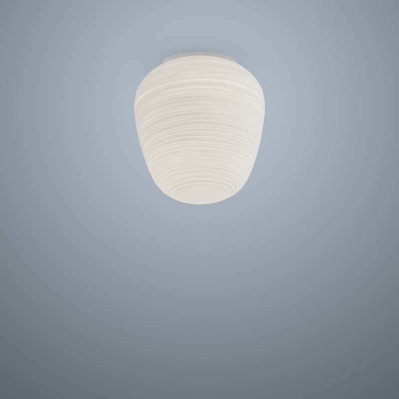 The Rituals 3 Flush Mount from Foscarini in a studio.