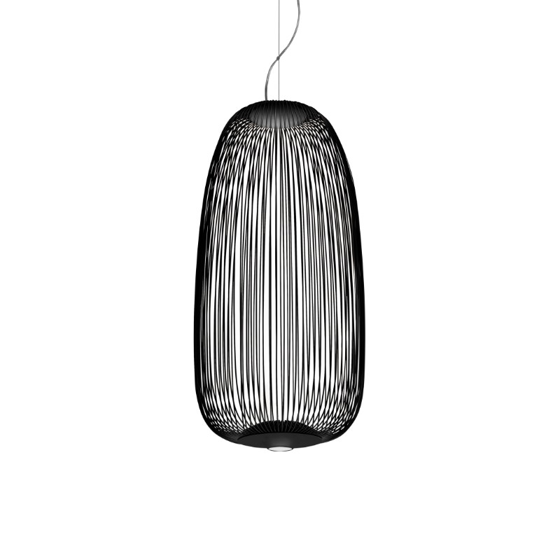 The Spokes 1 from Foscarini in black.