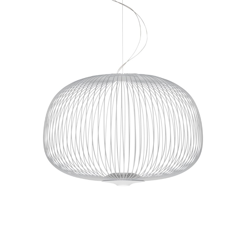 The Spokes 3 by Foscarini in white.