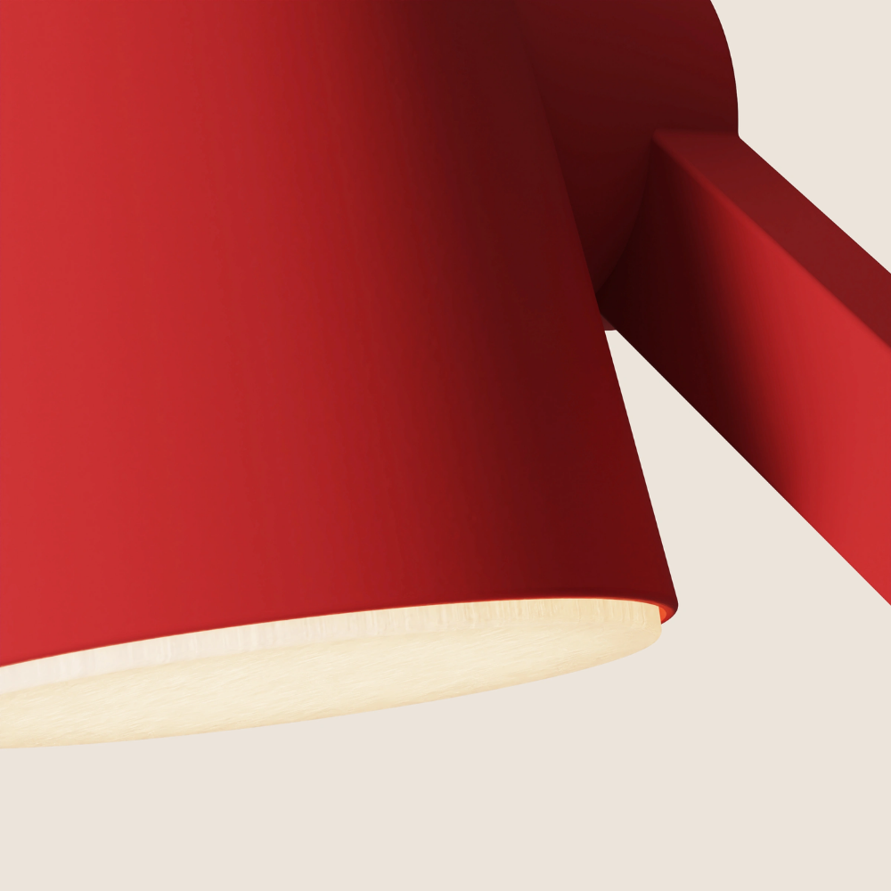 The canyon Aim Task Light from Gantri close up.