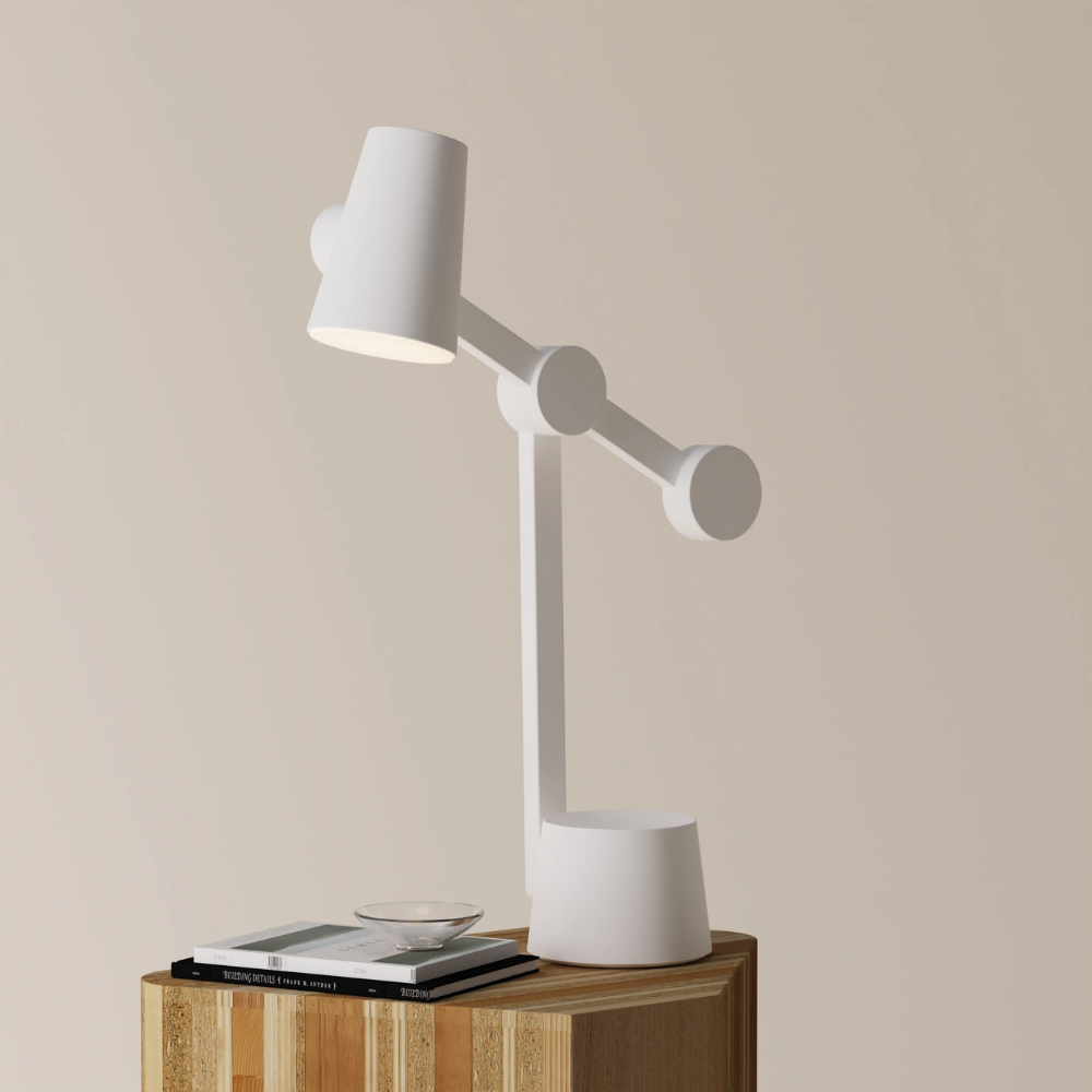 The snow Aim Task Light from Gantri.