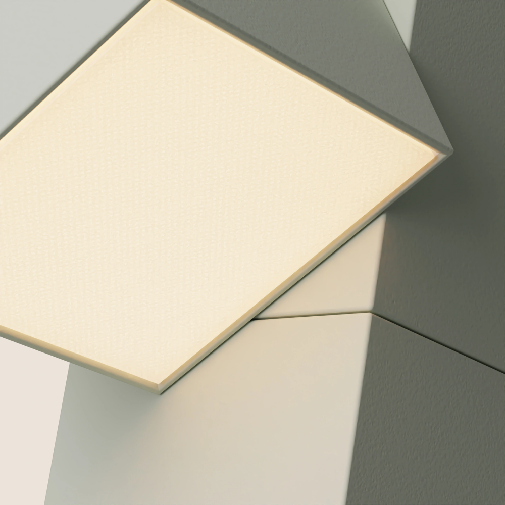 The meadow Analog Task Light from Gantri close up.