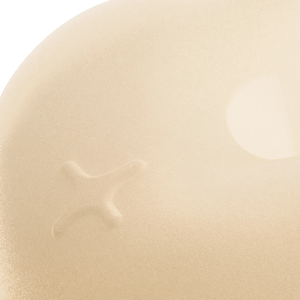 The Bag Table Light from Gantri close up.
