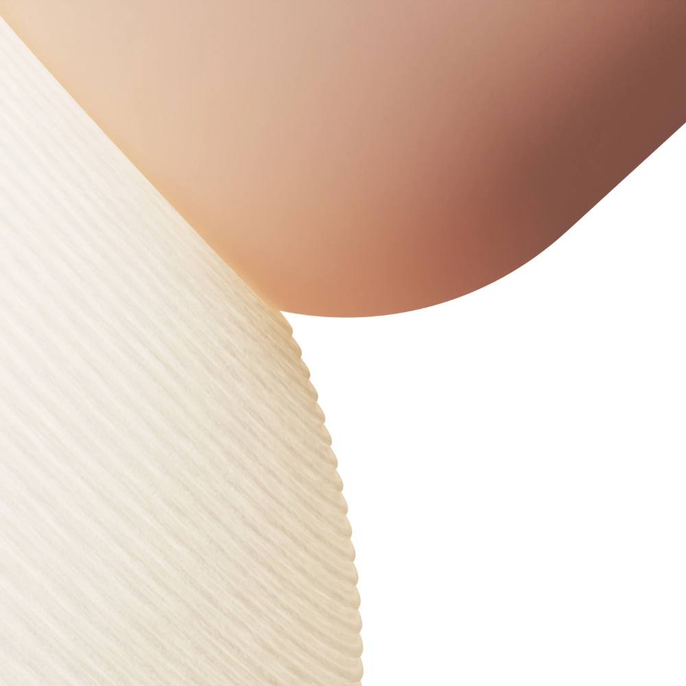 The blossom Buia Pendant Light from Gantri close up.