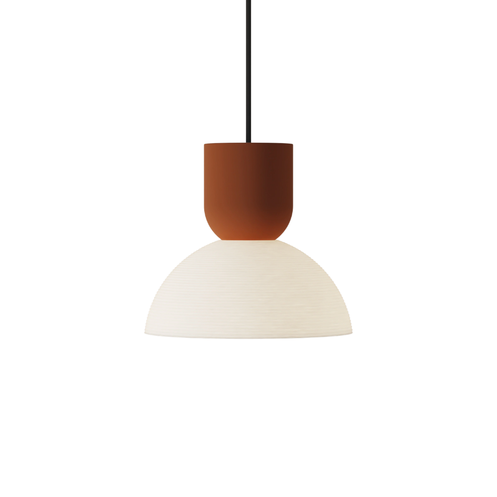 The sedona Buia Pendant Light from Gantri with the black cord.