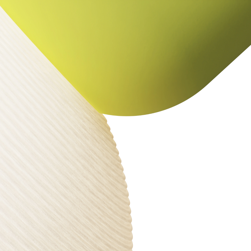 The sprout Buia Pendant Light from Gantri close up.