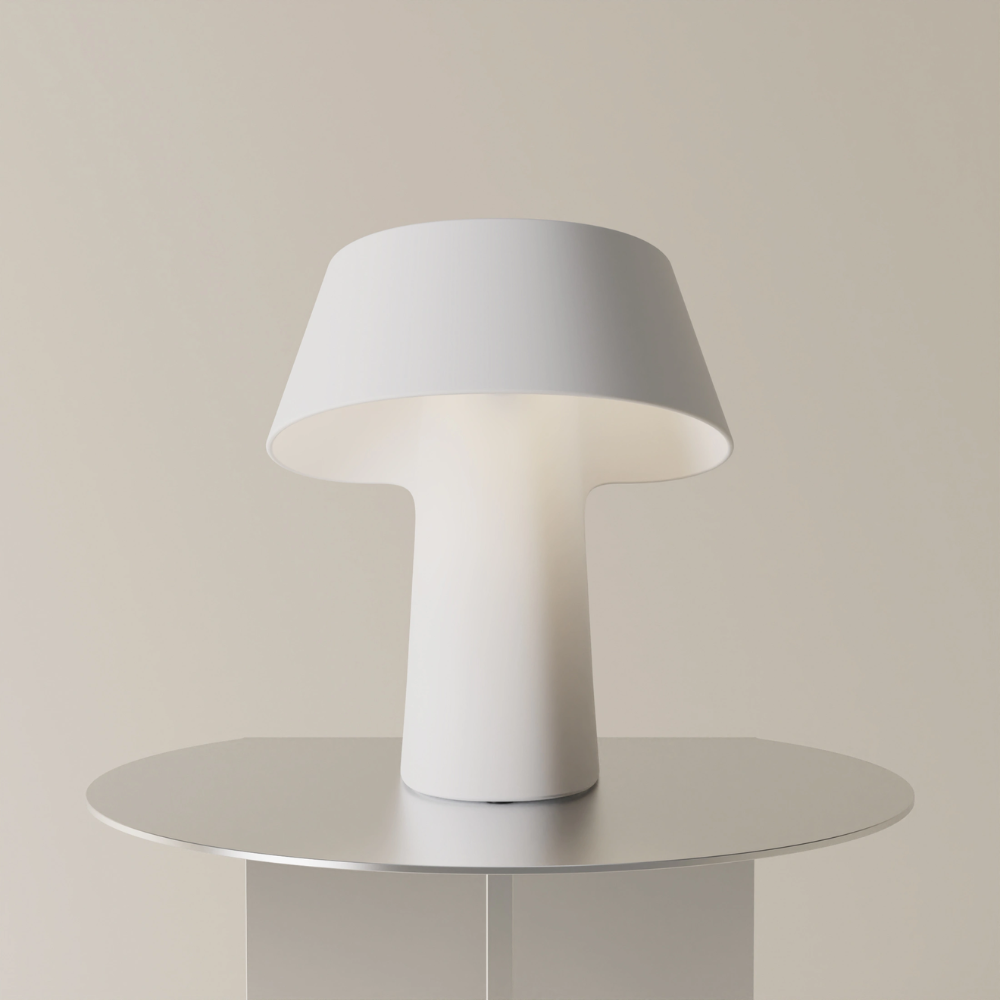 The snow Fold Table Light from Gantri.