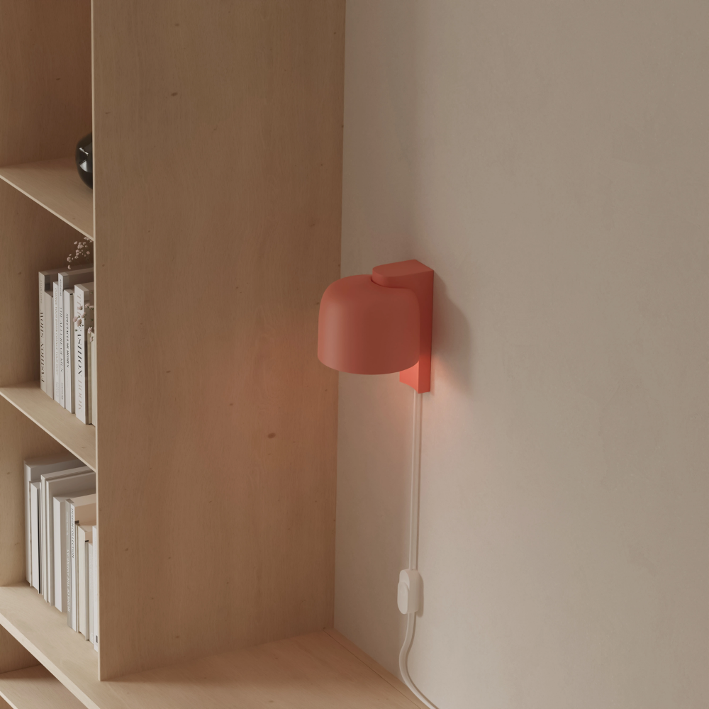 The blossom Gio Wall Light from Gantri in a home office.