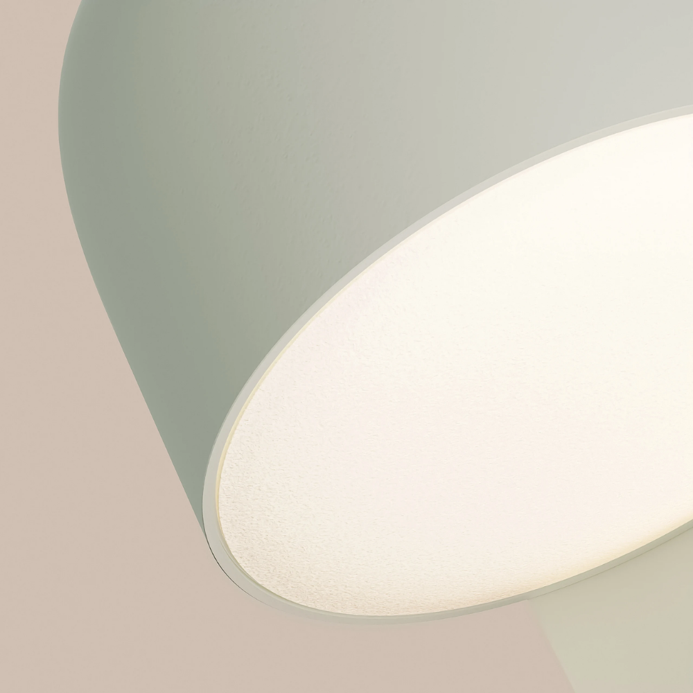 The meadow Gio Wall Light from Gantri close up.