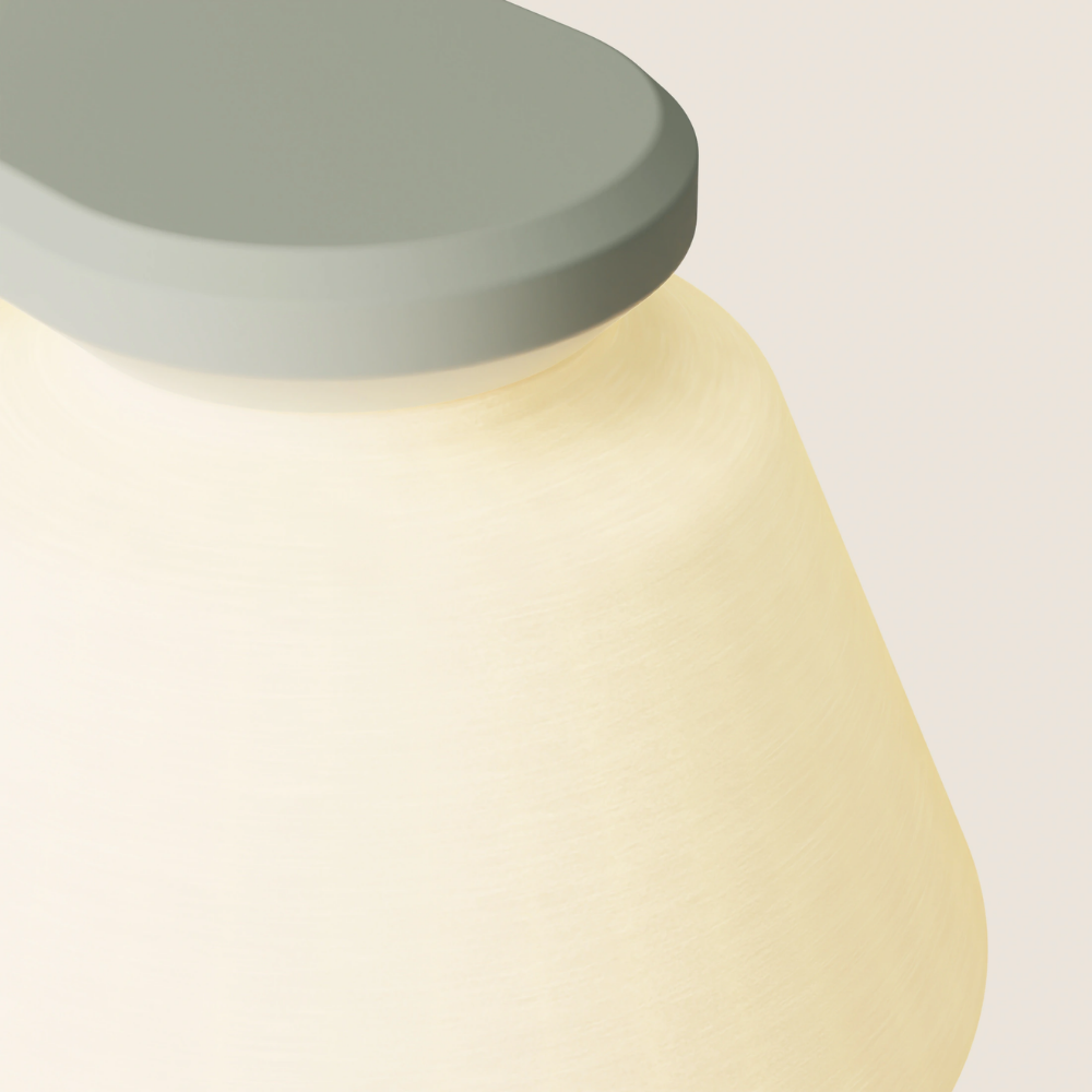 The meadow Granada Wall Light from Gantri close up.