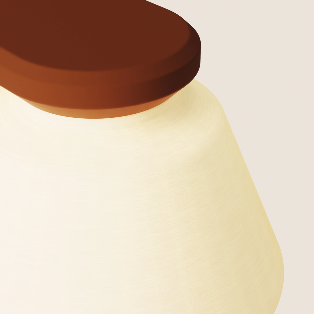 The sedona Granada Wall Light from Gantri close up.