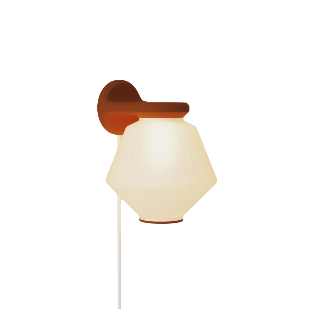 The sedona Granada Wall Light from Gantri with a white background.
