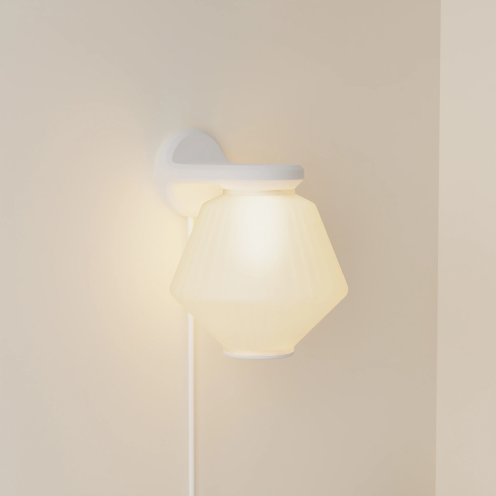 The snow Granada Wall Light from Gantri.
