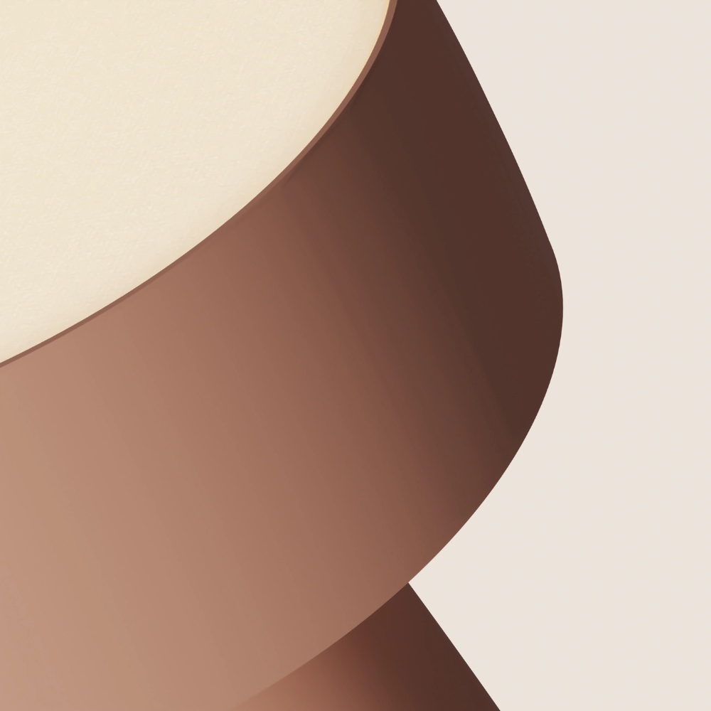 The blossom Hula Table Light from Gantri close up.