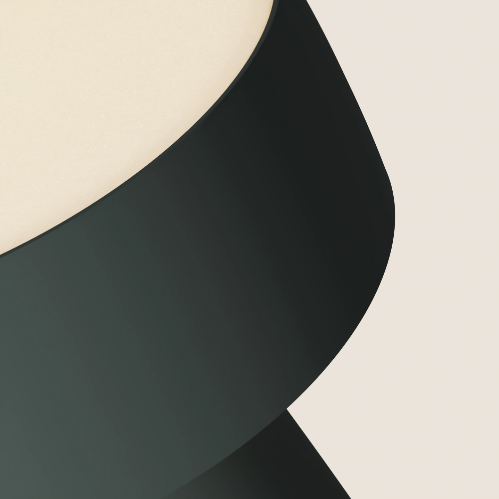 The forest Hula Table Light from Gantri close up.