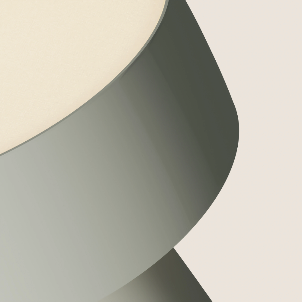 The meadow Hula Table Light from Gantri close up.