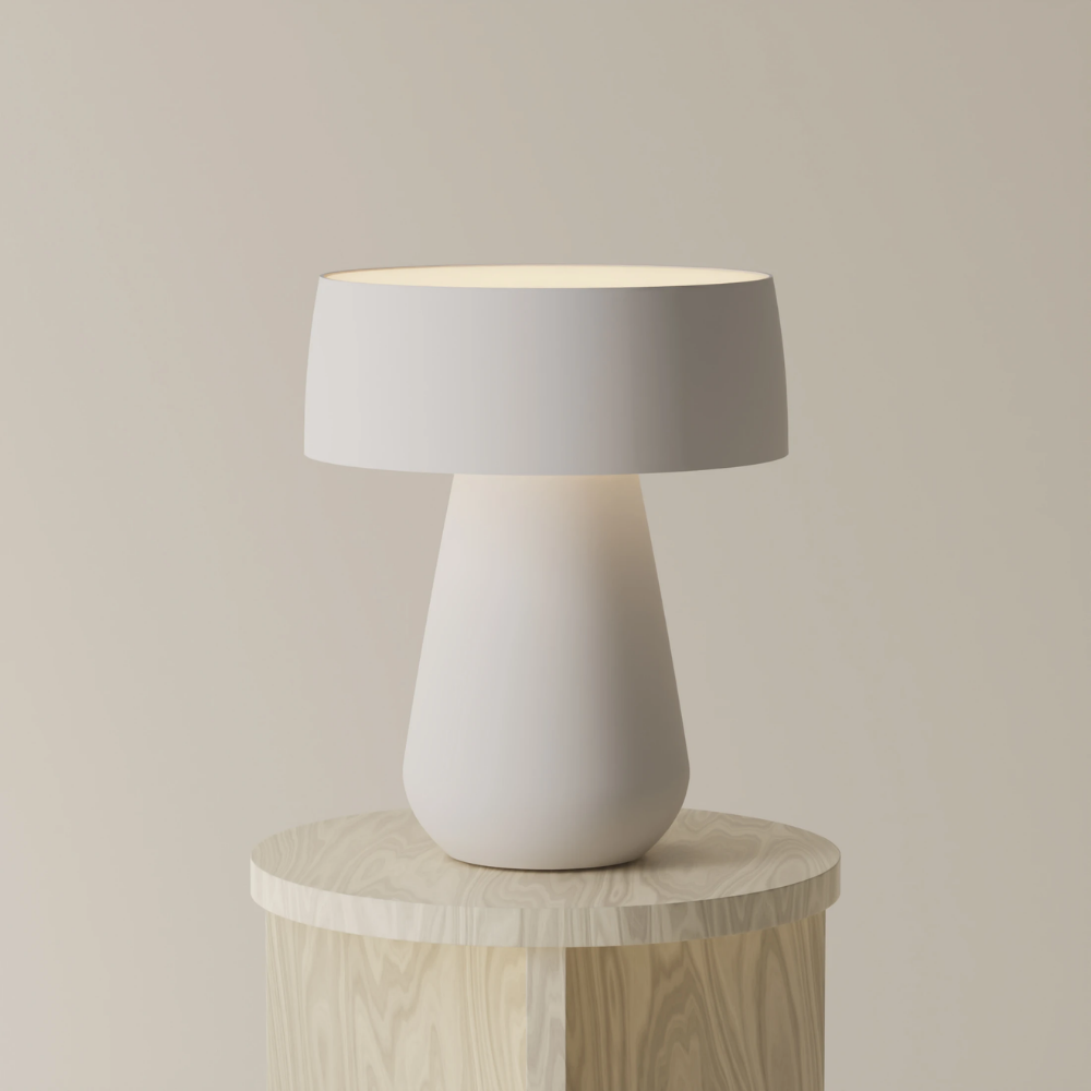 The stone Hula Table Light from Gantri.