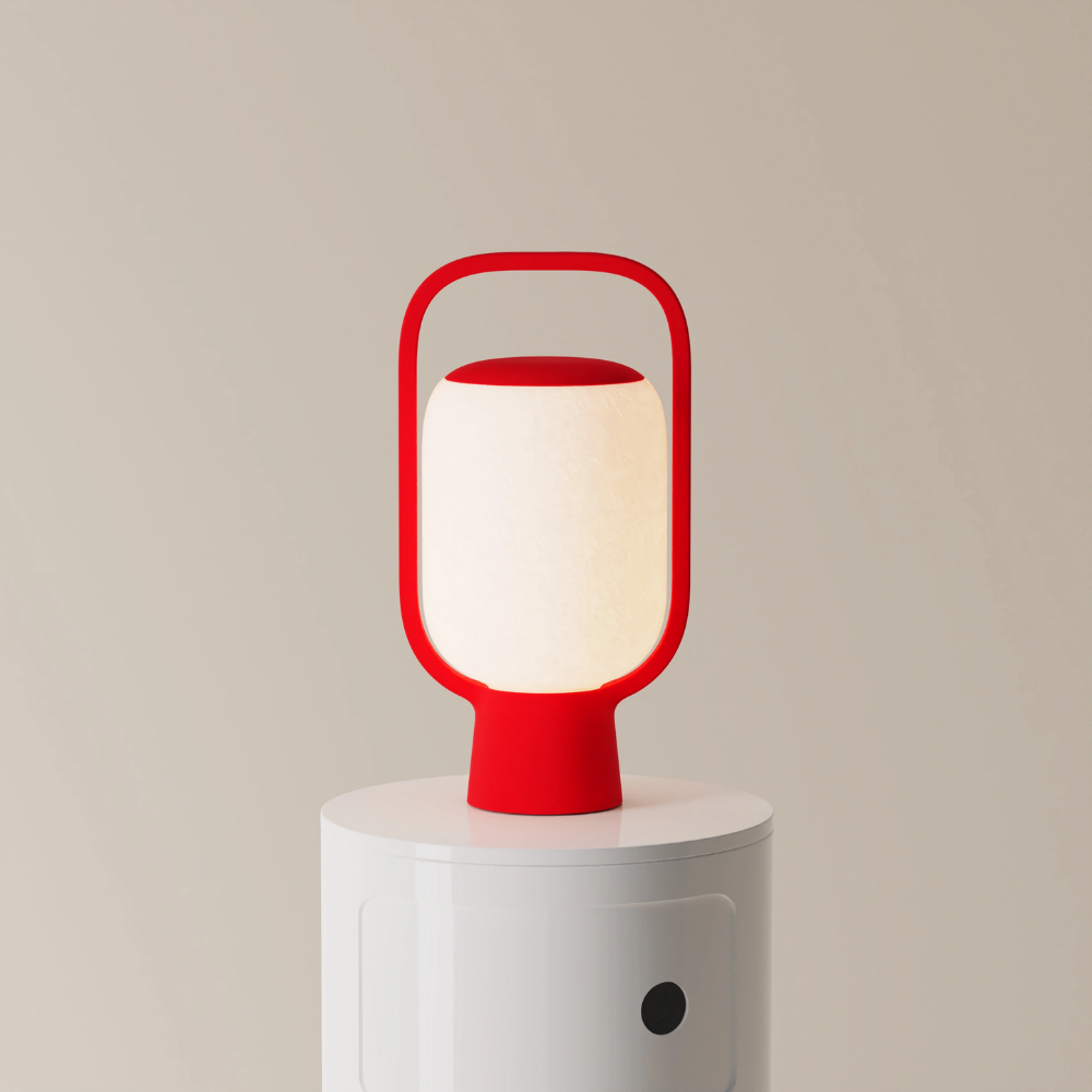 The poppy Kero Table Light from Gantri.