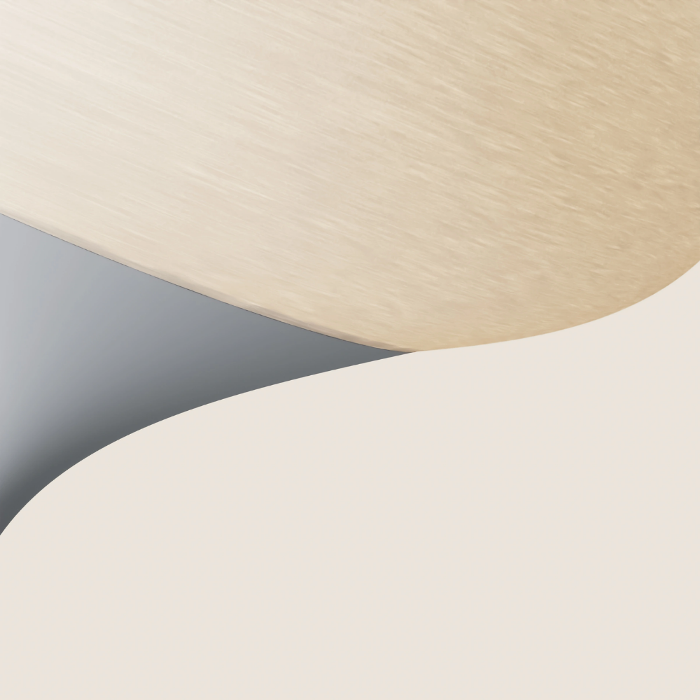 The fog Kobble Floor Light from Gantri close up.