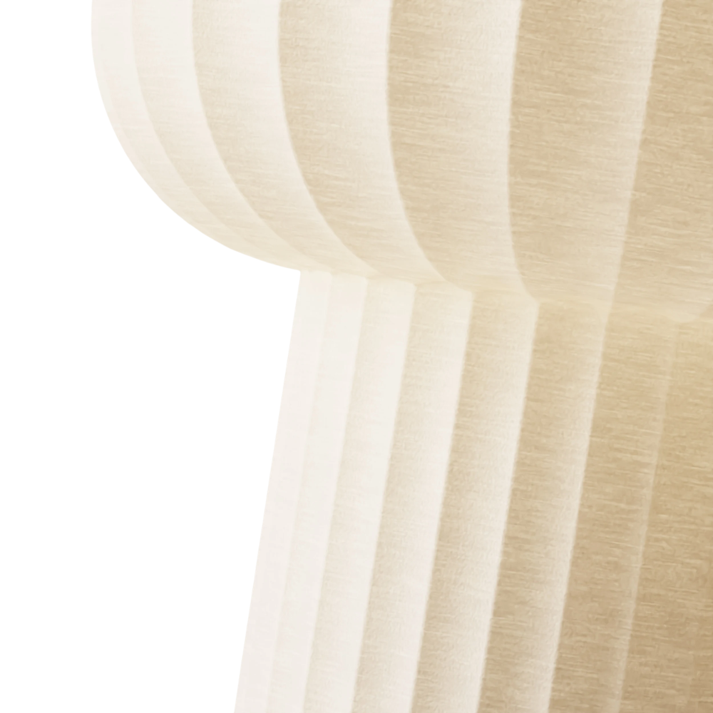 The Word Table Light from Gantri close up.