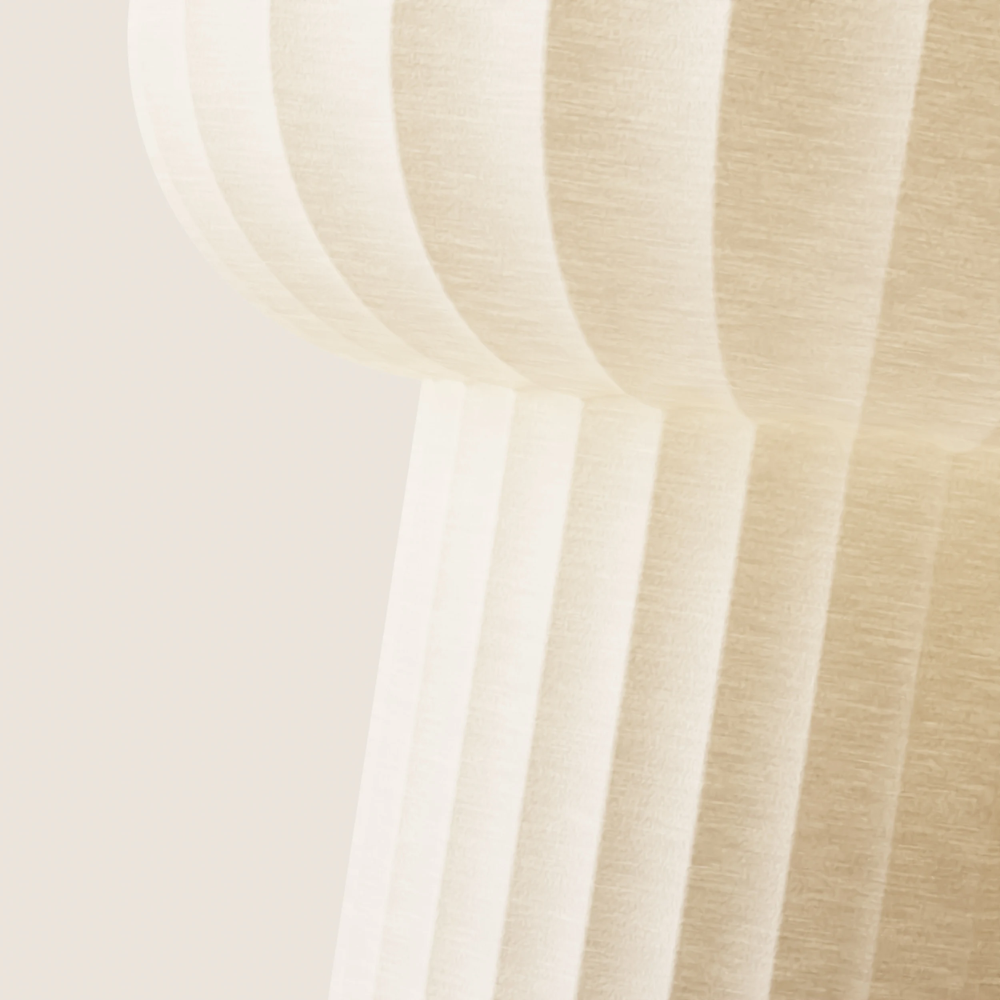 The white Word Wall Light from Gantri close up.