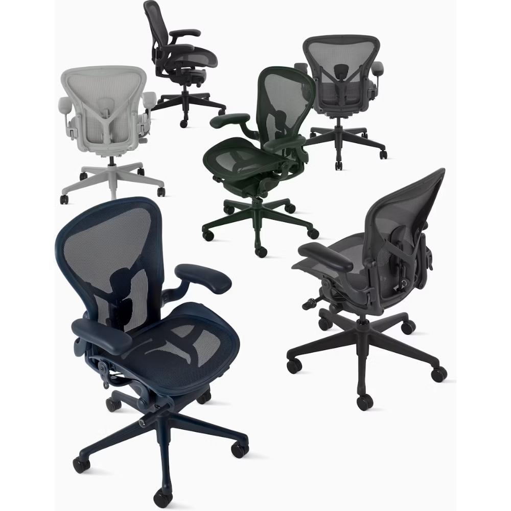 The Aeron Chair from Herman Miller all colors. all-groups
