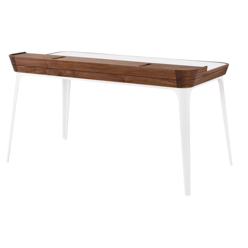 The Airia Desk from Herman Miller from the back.