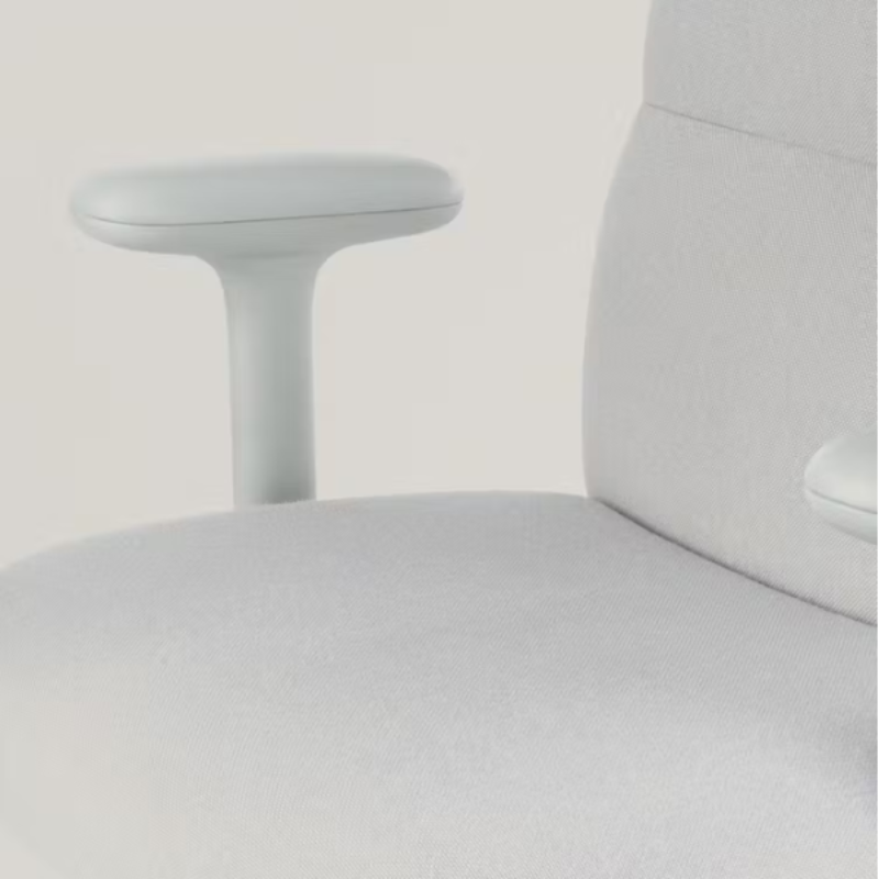 The Asari Chair from Herman Miller in a close up on the customizable upholstery.
