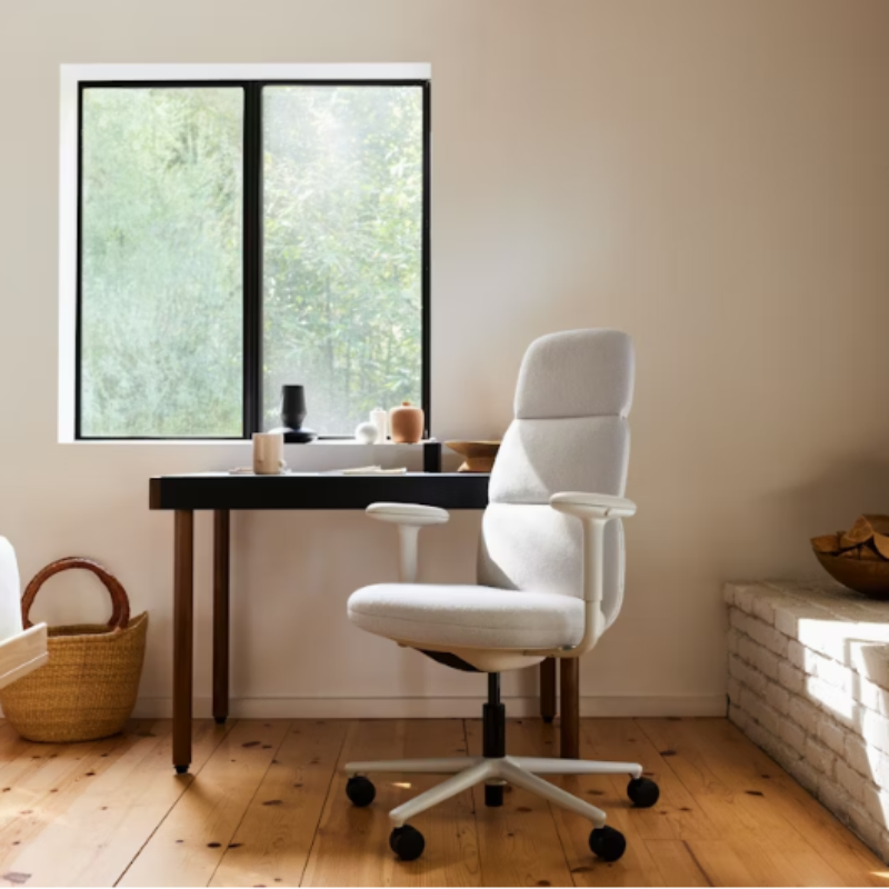 The Asari Chair from Herman Miller in an interior designed home.