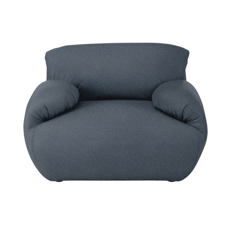 The Luva Modular Armchair Beck Letterpress from Herman Miller.