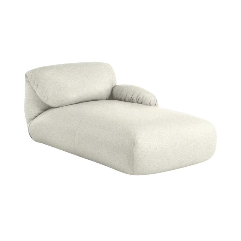 The Luva Modular Chaise Beck Buckram RIght from Herman Miller.