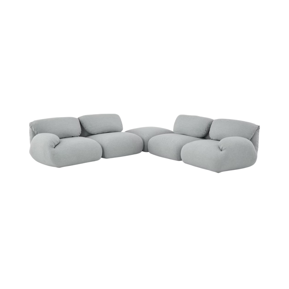 The Luva Modular Corner Sectional Mode Surf from Herman Miller.