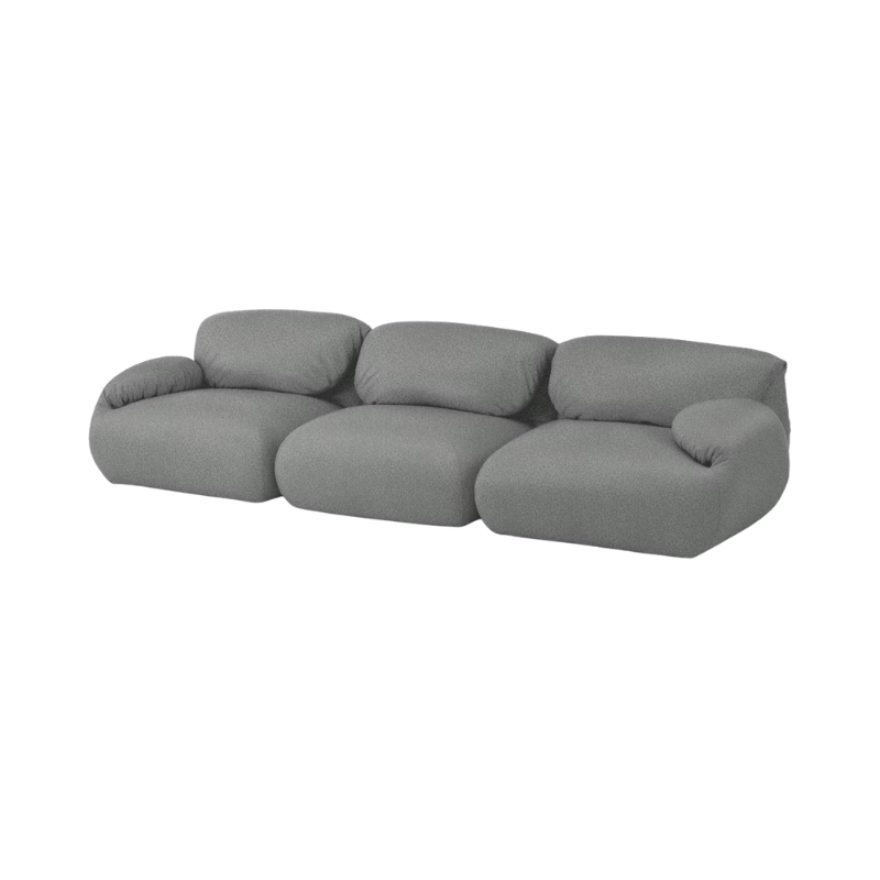 The Luva Modular Three Seater Sofa Beck Cornerstone from Herman Miller.