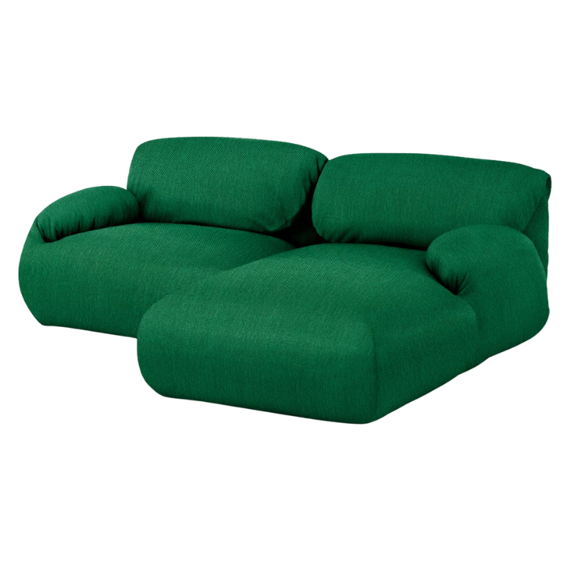 The right Luva Modular Two Seater Sectional from Herman Miller in Celtic Mode upholstery.