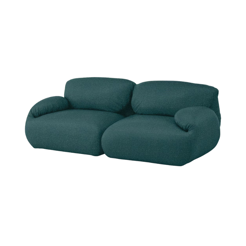 The Luva Modular Two Seater Sofa Beck Appalachian from Herman Miller.