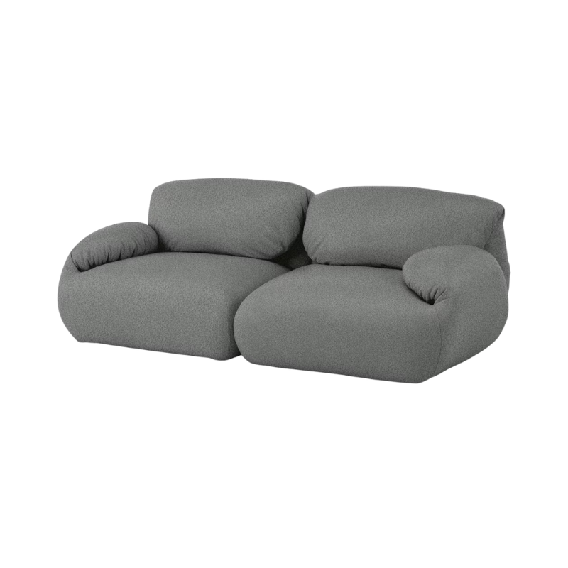 The Luva Modular Two Seater Sofa Beck Cornerstone from Herman Miller.