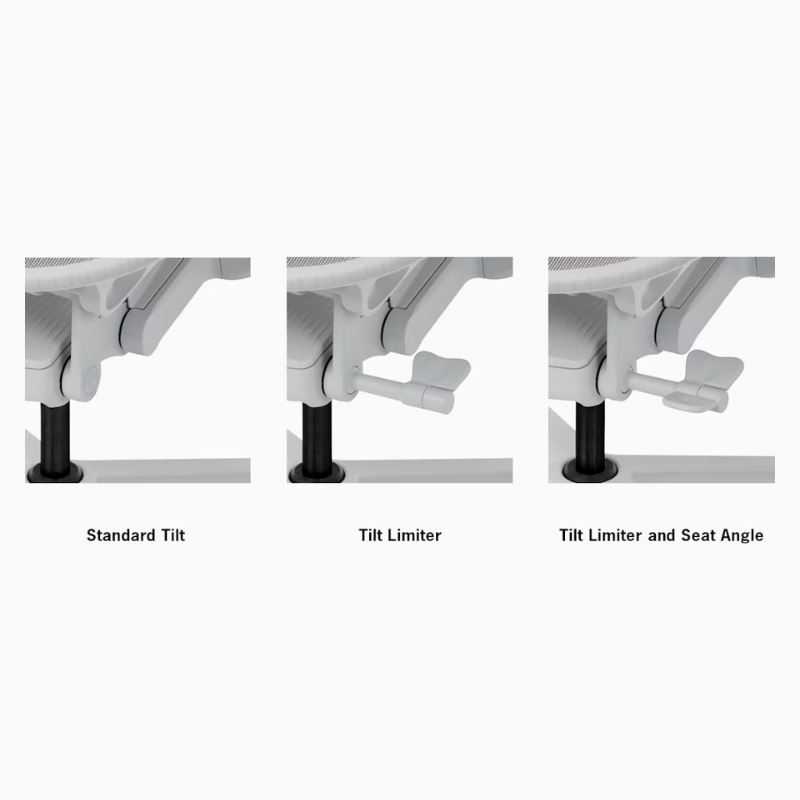 The Mirra 2 Chair from Herman Miller tilt options. all-groups